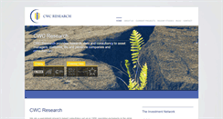 Desktop Screenshot of cwcresearch.co.uk